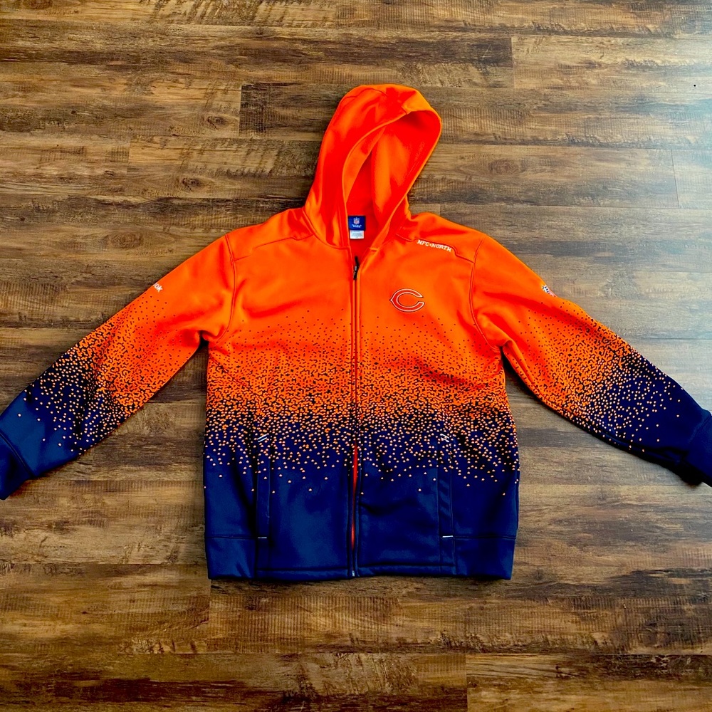 Reebok On Field Chicago Bears full zip hoodie